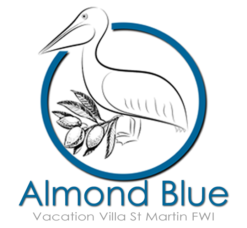 Logo Almond Blue, Vacation Villa St Martin FWI